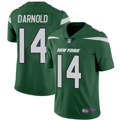 New York Jets Limited Green Youth Sam Darnold Home Jersey NFL Football #14 Vapor Untouchable